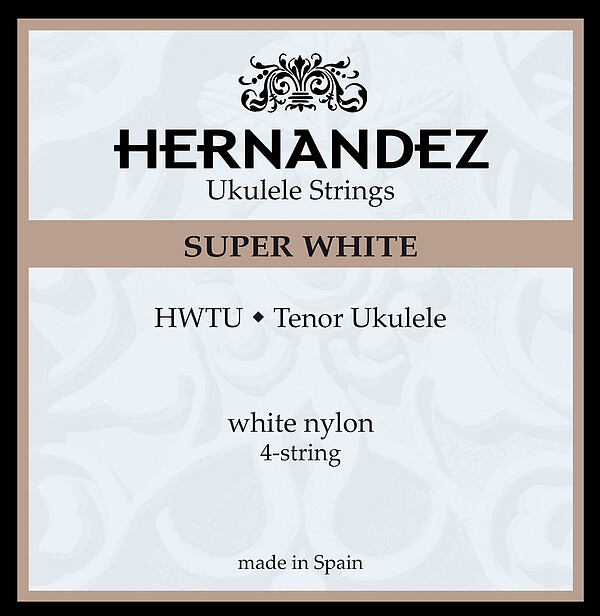 Hernandez Ukulele White Tenor Set  
