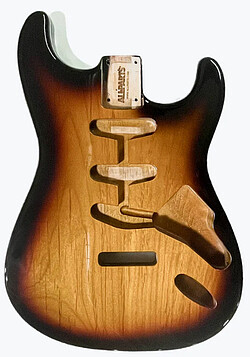 AP SBF-3SB Body 3-tone sunburst, alder  