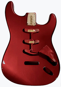 AP SBF-CAR Body candy apple red, alder  