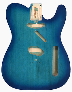 AP TBF-OBB Body ocean blue burst, alder  