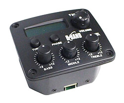 B-Band® T35 3-Band EQ w/ single pickup  