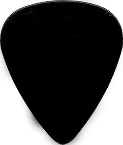 144 Stck Plectren schwarz, 0,80 mm  