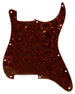 Pickguard S-Type ohne Fräsung, tortoise  