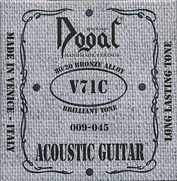 Dogal V71 Acoustic Bronze * 