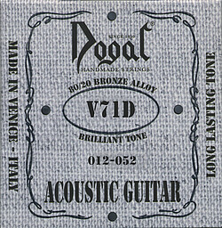 Dogal V71D Acoustic Bronze 012/052  