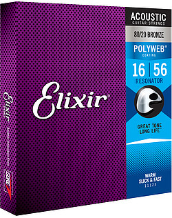 Elixir 11125 Resonator Poly 016/056  