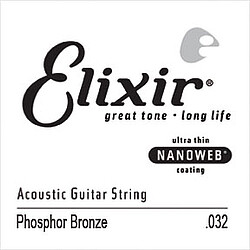 Elixir Einzel 14132 Ph.Bronze Wound 032 