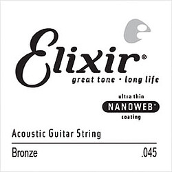 Elixir Einzel 15145 Bronze Nano 045  