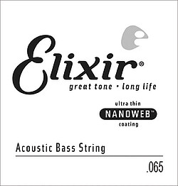 Elixir Einzel 15765 Bass Acu 065  