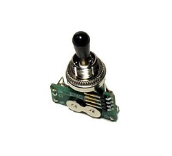 EMG 3-way B289 Toggle switch black knob  