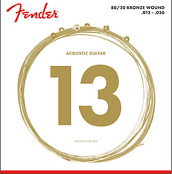 Fender® 70M Ac. Guitar Strings 013/056 