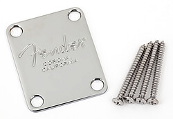 Fender® Am. Series 4-bolt Bass Neckplate 