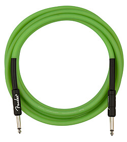 Fender® Glow in the dark Kabel green 3m  