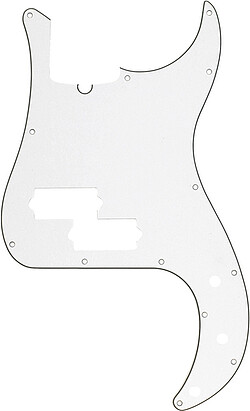 Fender® P-Bass® Pickguard AMS TD parchm. 