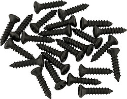 Fender® Pickguard Screws (24), black  