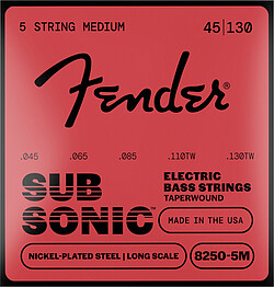 Fender® Subsonic 8250 5M taperw. 045/130 