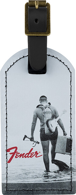 Fender® Vint. Luggage Tag, Scuba Diver  