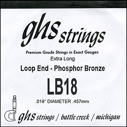 GHS Banjo Ph.Bronze Loop End Einzels. *  