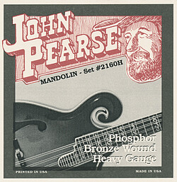 J. Pearse 2160H Heavy Mandolin Loop End  