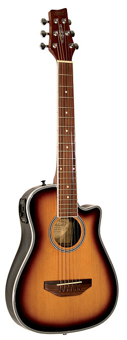 Kirkland Traveller Guitar sunburst  