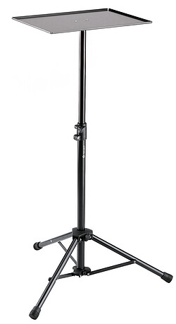 K & M 12151 Laptop-Ständer, schwarz  