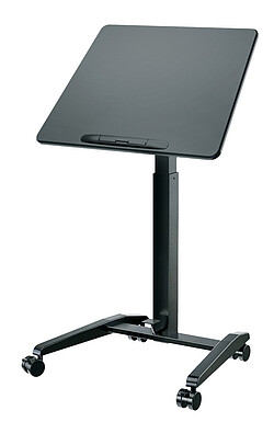 K & M 12186 Laptop-Tisch, schwarz  