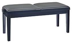 K & M 13949 Doppel-Klavierbank,bk pol KL 