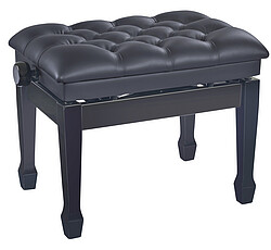 K & M 13965 Klavierbank hydr. bk pol. KL 
