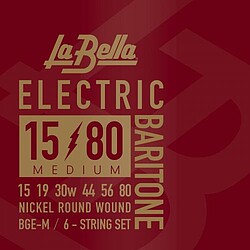 La Bella Baritone Guitar BGE-M 015/080 