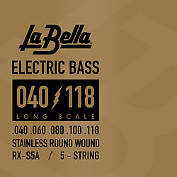 La Bella Bass RX-S5A St. Steel 040/118 