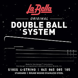 La Bella Bass S100S Double Ball 045/105 