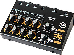 Leem WAM-490 4-ch. Stereo Micro Mixer  
