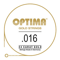 Optima gold Einzelsaite 016  