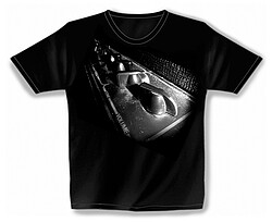 T-Shirt schwarz Galactic Amp *  