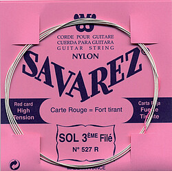 Savarez 527 R G 3 rot wound  