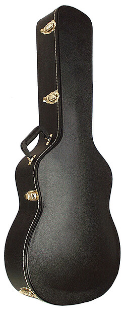 SCC Gitarrenkoffer Konzert schw. arched  