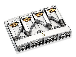 Schaller 3D-4 Bass Bridge chrome  