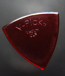 V-Pick Med. Ptd. Ultra Lite Pick rubyred 