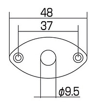 AP AP 0615-003 Buchsenplatte geb. schw.  