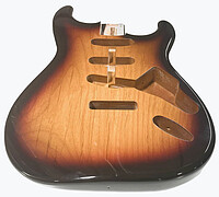 AP SBF-3SB Body 3-tone sunburst, alder  