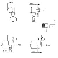 AP TK-7107-010 True Lok Mid 6l chrome  