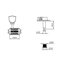 AP TK-7109-002 True Tune Vint. 3/3 gold  