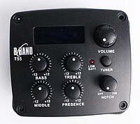 B-Band® T55 4-Band EQ w/ single pickup  