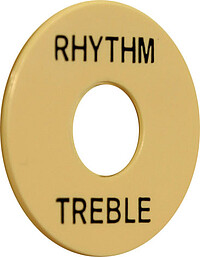 Catfish Ryhthm/​Treble Plate, creme  