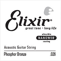 Elixir Einzel 14126 Ph.​Bronze Wound 026 