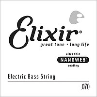 Elixir Einzel 15370 Bass nano 070  