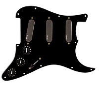 EMG Pro SA Pickguard black, black PU´s  