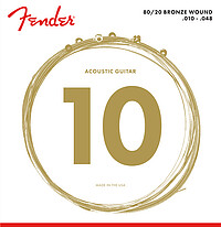 Fender® Ac. Guitar Strings 80/​20 Bronze 