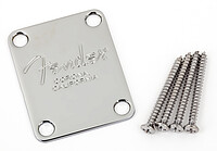 Fender® Am. Series 4-​bolt Bass Neckplate 