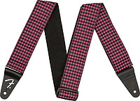 Fender® Houndstooth Strap, Pink  